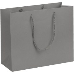 Пакет бумажный Porta S, горизонтальный, серый