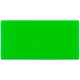 Лейбл из ПВХ Dzeta, XS, зеленый неон