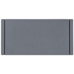 Лейбл из ПВХ Dzeta, XS, серый