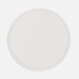 Лейбл из ПВХ Dzeta Round, L, белый