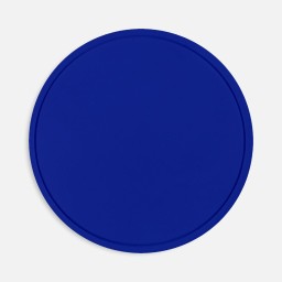 Лейбл ПВХ Dzeta Round, L, синий