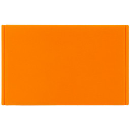 Лейбл из ПВХ Dzeta, ХL, оранжевый неон