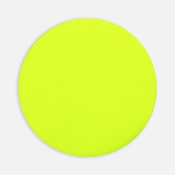 Наклейка тканевая Lunga Round, M, желтый неон