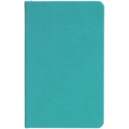 Блокнот Cluster Mini в клетку, бирюзовый