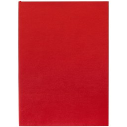 Ежедневник Flat Light, недатированный, красный