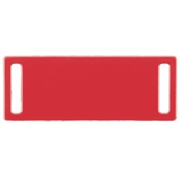 Шильдик металлический Kova, красный