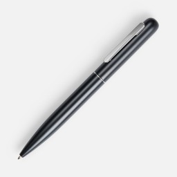 Ручка шариковая Scribo, матовая черная
