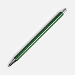 Ручка шариковая Slim Beam, зеленая