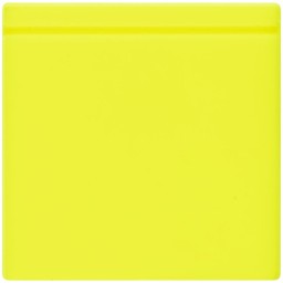 Лейбл из ПВХ Kare, желтый неон