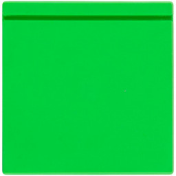 Лейбл из ПВХ Kare, зеленый неон