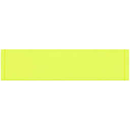 Лейбл из ПВХ Dzeta, S, желтый неон