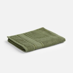 Полотенце махровое Terrychic, среднее, зеленое