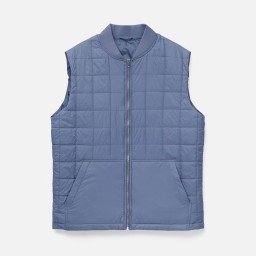 Жилет унисекс Warmbridge, синий (джинс)