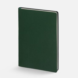 Блокнот Verso в клетку, зеленый, ver.2
