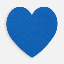 Наклейка тканевая Lunga Cor, M, синяя