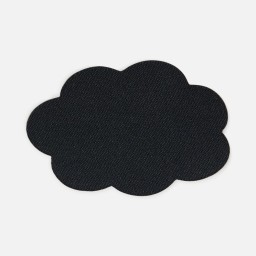 Наклейка тканевая Lunga Calum, L, черная