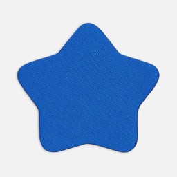 Наклейка тканевая Lunga Bial, M, синяя