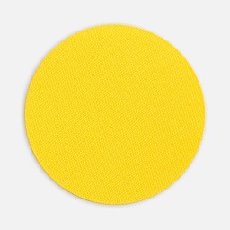 Наклейка тканевая Lunga Round, M, желтая
