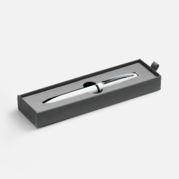 Ручка шариковая Bolt Soft Touch в футляре, белая