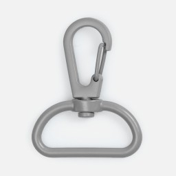 Застежка-карабин Snap Hook, L, серая