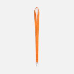 Лента для бейджа Pin, светло-оранжевая