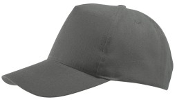 Бейсболка Buzz, серо-коричневая