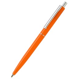 Ручка пластиковая Dot, оранжевая-S