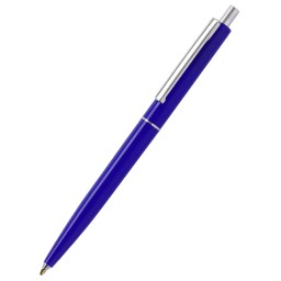 Ручка пластиковая Dot, синяя-S