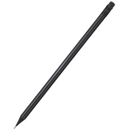 Карандаш с цветным корпусом Negro, черный-S