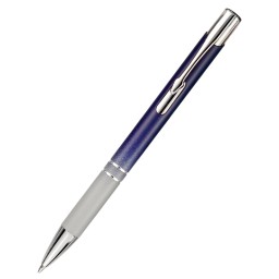 Ручка металлическая Britney градиент, тёмно-синий