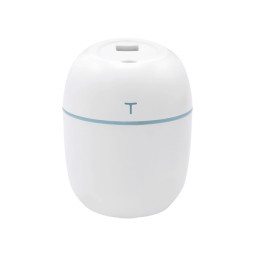 Светодиодный USB увлажнитель Egg с подсветкой, Белый