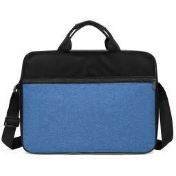 Сумка для документов SHUFFLE, Синий + чёрный