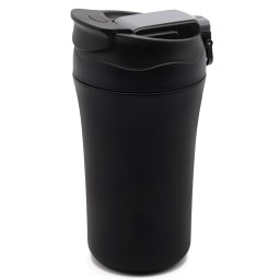 Термокружка с двойными стенками Molly, черная