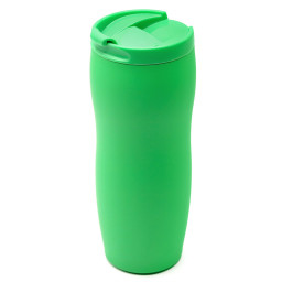 Термокружка с двойной стенкой Softex, Зеленый