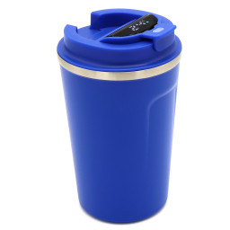 Термокружка Moon с дисплеем, Синий