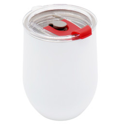 Термокружка с двойной стенкой Coffixx To Go, Белый/Красный