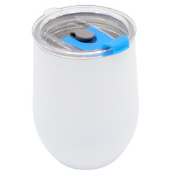 Термокружка с двойной стенкой Coffixx To Go, Белый/Синий