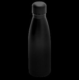 Термобутылка герметичная вакуумная Olivia, Черный