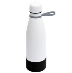 Термобутылка герметичная вакуумная Olivia To Go, белый/серый/чёрный