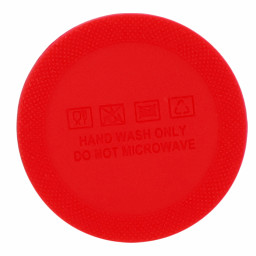 Накладка силиконовая для термокружки Surprise, Красный