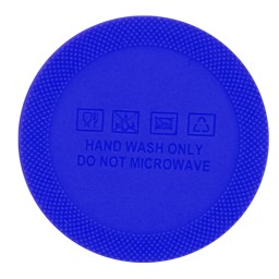 Накладка силиконовая для термокружки Surprise, синий