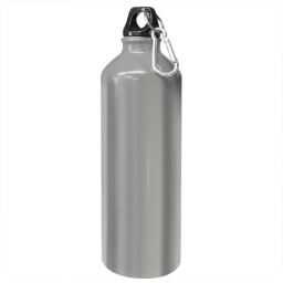 Алюминиевая бутылка Alulight, Серебристый