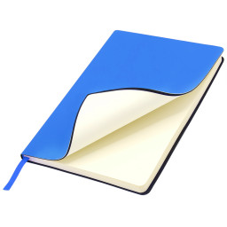 Ежедневник A5 недатированный Simflex в мягком переплёте, Синий