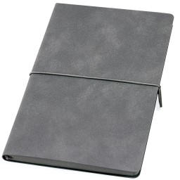 Ежедневник A5 недатированный Massimo в мягком переплёте, серый