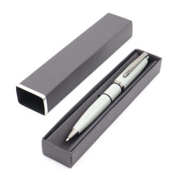 Ручка Betty в коробке Cradle чёрной с серебристым, Серый