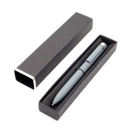 Ручка Espada в коробке Cradle чёрной с серебристым, Серый