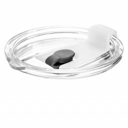 Крышка пластиковая к стакану стеклянному Mango, Белый