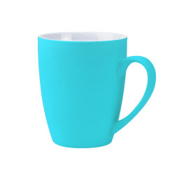 Кружка Elegante софт-тач 350мл, Морская волна