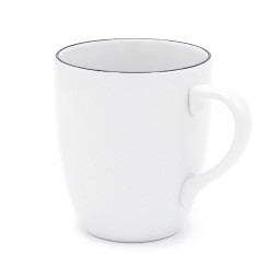 Кружка фарфоровая 300 см3 челси, Черный