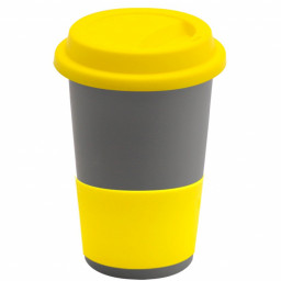 Кружка Magic To Go, Серый/желтый